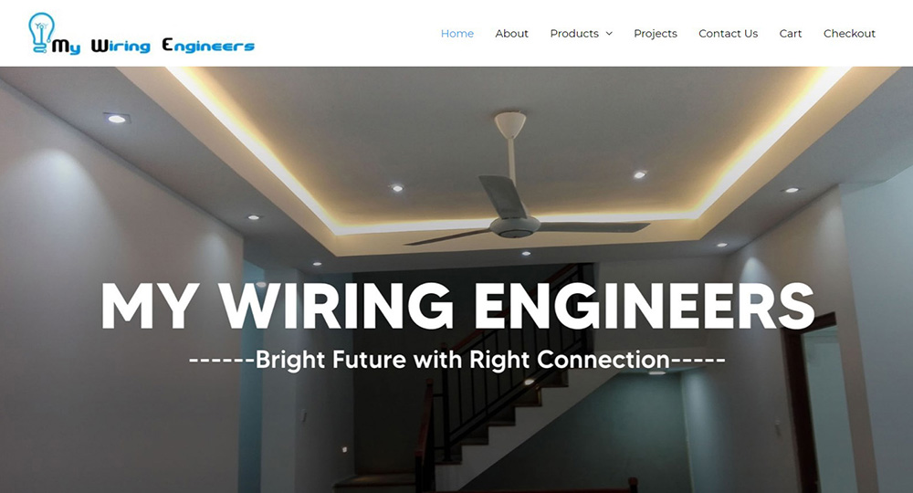 My Wiring – Web Design / E-Commerce